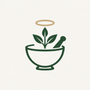 Icon-only apothecary logo